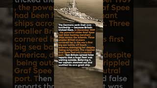How Britain Tricked A Battleship Into Sinking Itself #short #history #ww2