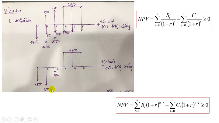 So sánh 2 phuong an theo npv năm 2024