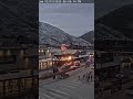 SeeJH.ai: Sunset at #JacksonHole Cache Street - Feb 15, 2026 #Timelapse