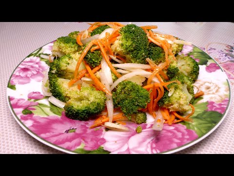 ВОСХИТИТЕЛЬНАЯ Закуска из Капусты БРРОКОЛИ. Капуста брокколи по-корейски, салат с брокколи / Salad