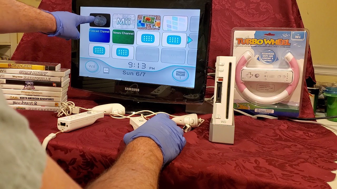 Regelen Hoeveelheid geld voelen Nintendo Wii RVL-001 Gaming System Demo - YouTube