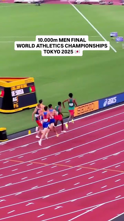 10.000m MEN FINAL 💪 WORLD ATHLETICS CHAMPIONSHIPS TOKYO 2025 🇯🇵 #running #trackandfield #sport