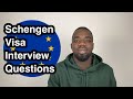 Top Schengen Visa Interview Questions