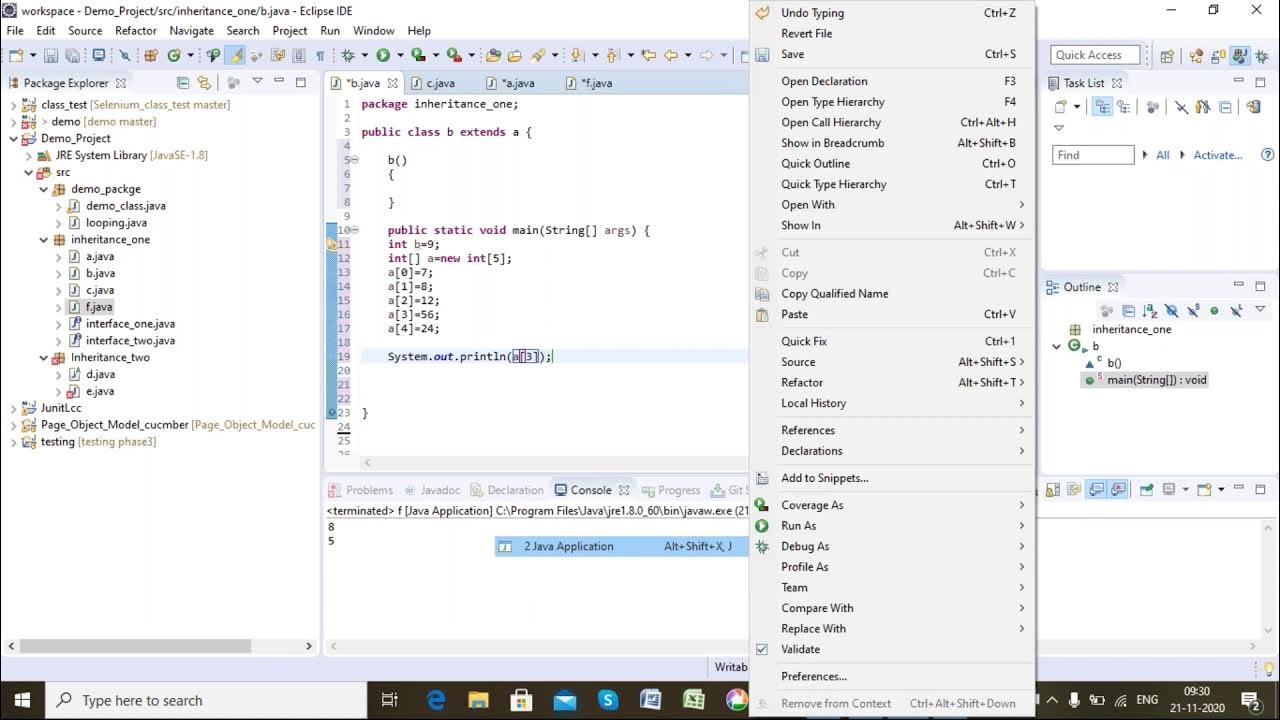 Java 5:Array and Exception Handling in Java - YouTube