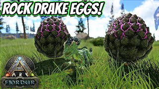 WHERE TO FIND ROCK DRAKE EGGS ON FJORDUR!! || Ark Fjordur!