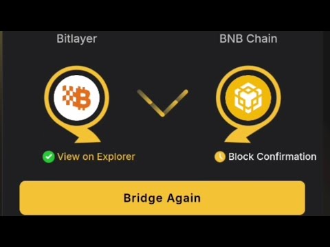 Binance Wallet Bitlayer btc swap btc to bnb - YouTube