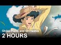 2 hoursbeautiful ghibli inspired piano and orchestra for studying and relaxationbgm