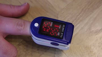 Contec Pulse Oximeter CMS50DL IP22 Unboxing and Quick Review