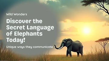 Elephants’ Secret Language: How They Communicate Beyond Sound | Amazing Hidden Truths