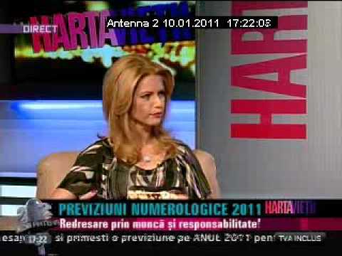 HARTA VIETII- Previziuni numerologice 2011! Cu Nicoleta Svarlefus si Valeriu Panoiu! Partea 1/2