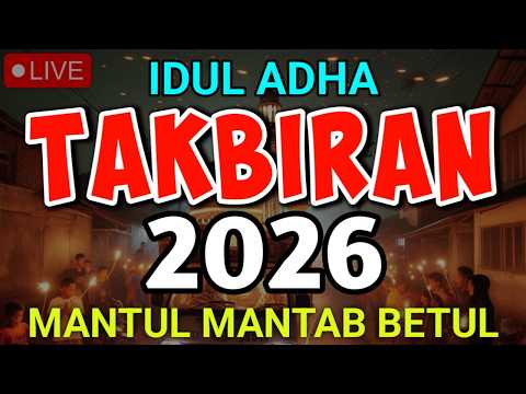 DJ TAKBIRAN TERBARU 2026!! FULL BASS HOREG SLOW PARTY