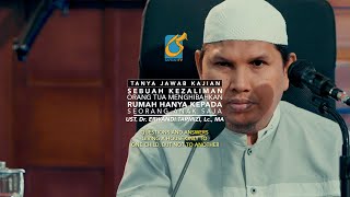 Menghibahkan Rumah Hanya Untuk 1 Anak Saja - Tanya Jawab Kajian - Ust Dr. Erwandi Tarmizi, MA