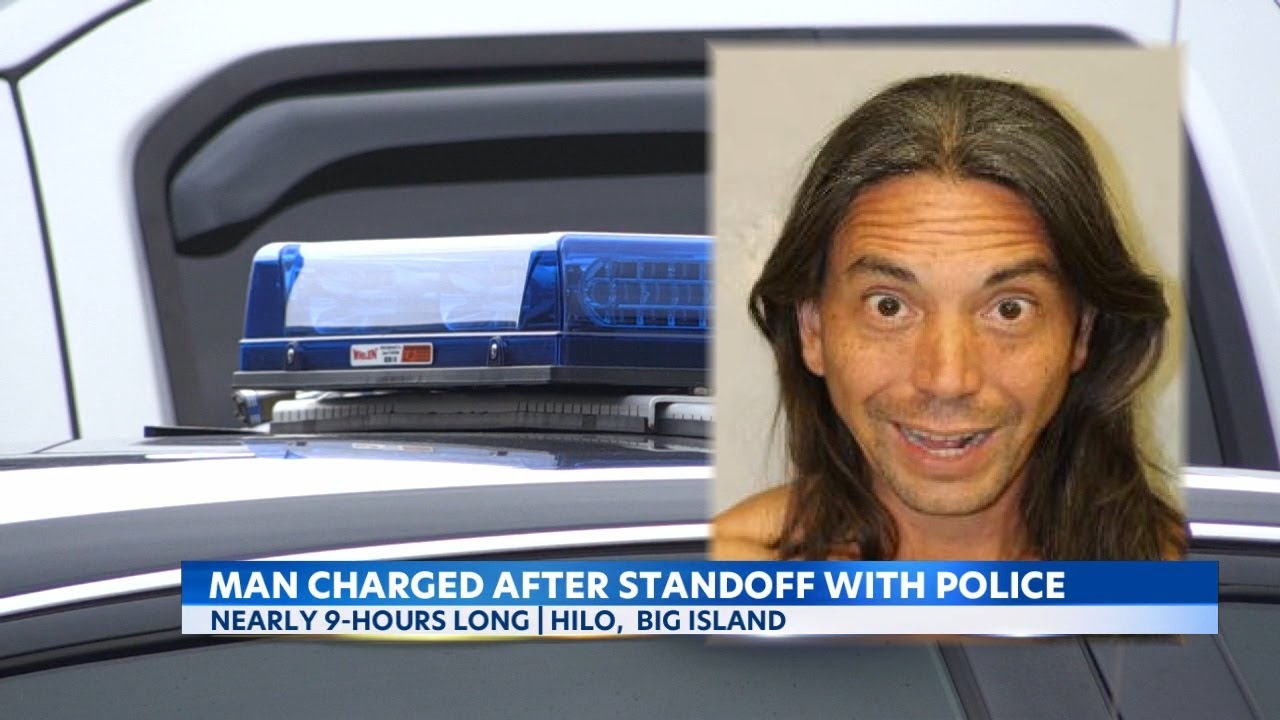 Hilo man arrested after long standoff with police - YouTube