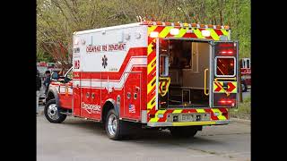 Chesapeake Fire Department: GSW Tanglewood Drive Audio 5/28/24