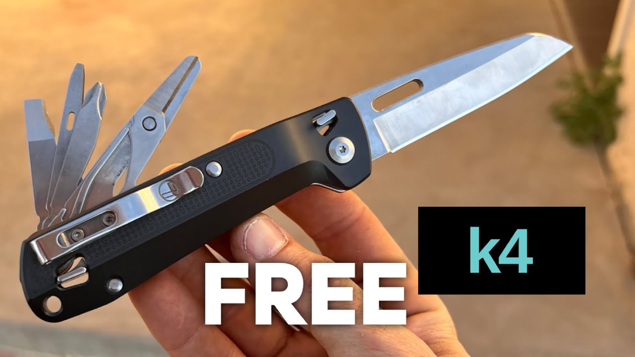 Leatherman FREE K4 Pocket Knife Multi-Tool 832665 B&H Photo Video