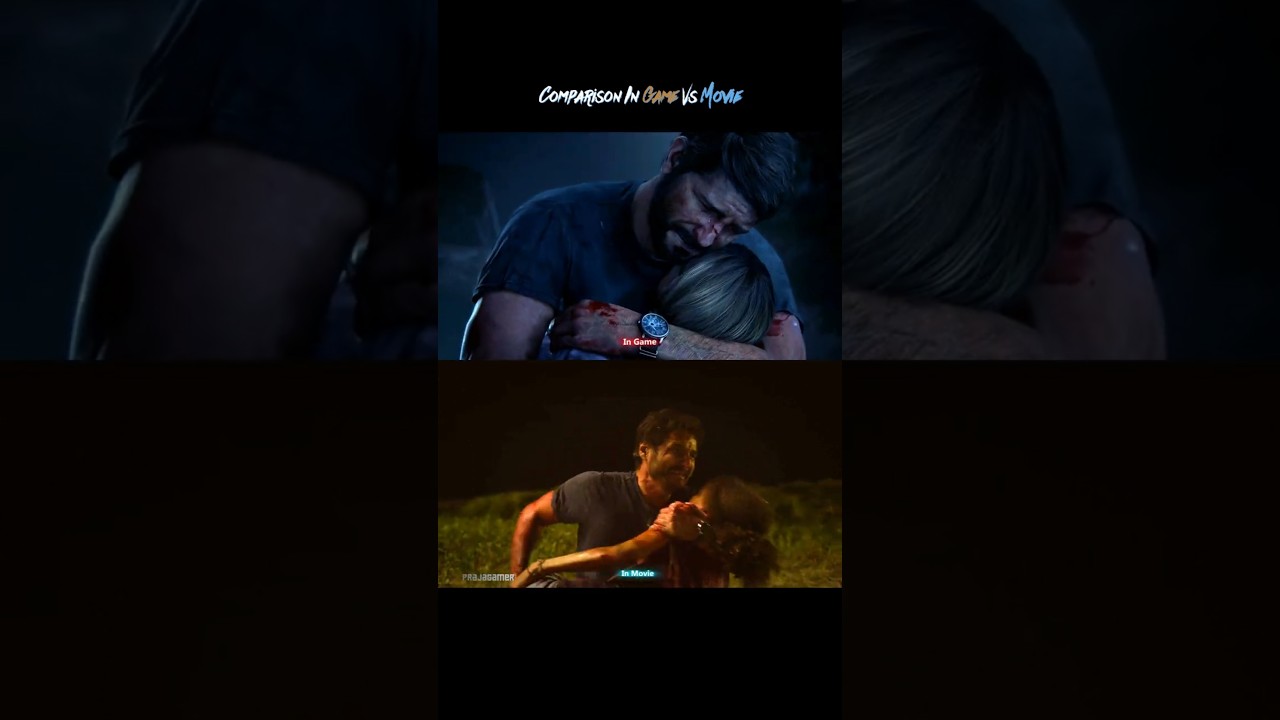 Sarah's death In Game Vs Movies • The Last Of Us 1 