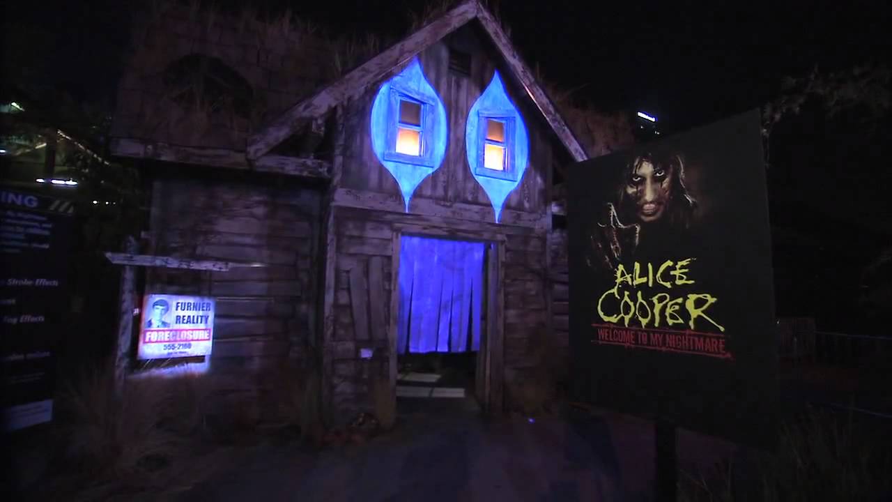Halloween Horror Nights Hollywood 2011 Alice Cooper Behind The Screams