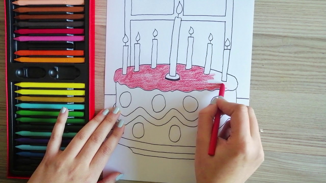 Pasta çizimi🎂🎂🎂 YouTube