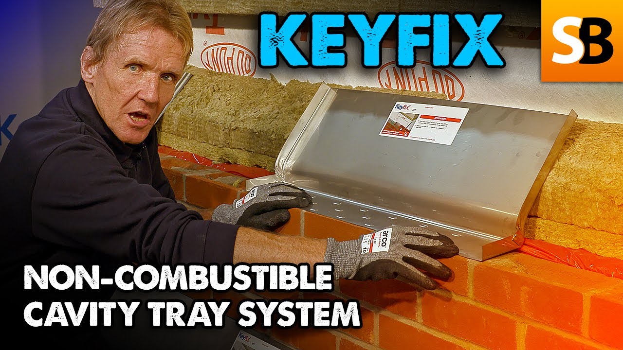 Keyfix Cavity Tray - Solving the Non-combustible Challenge - YouTube