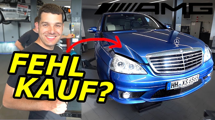 Motoren Zimmer bewertet meine neue S-Klasse (V12 für unter 40.000€)