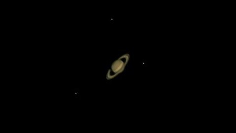 Saturn through an 8" Dobsonian