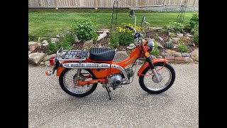 Honda CT90 1976 – probably the most iconic adventure motorcycle