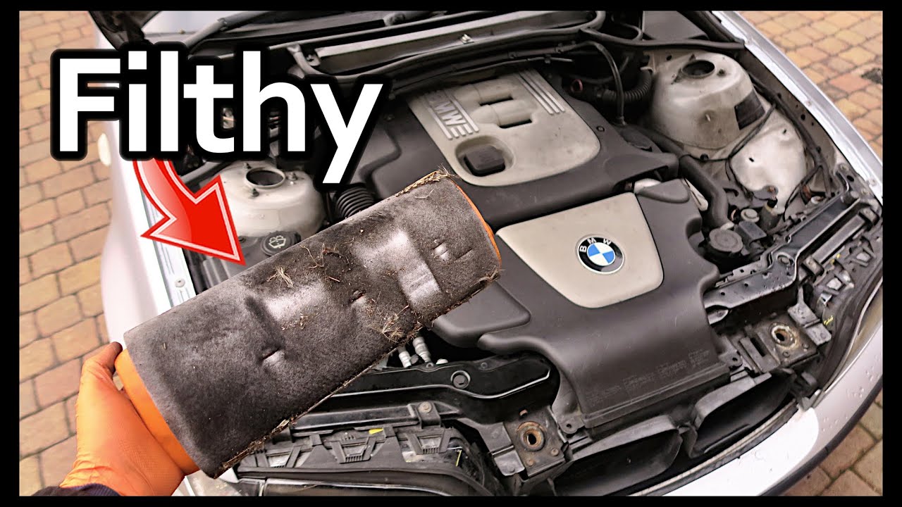 BMW M47 / M57 Engine Air Filter Removal & Replacement - YouTube