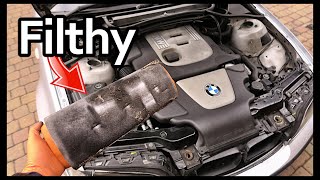 BMW M47 / M57 Engine Air Filter Removal & Replacement
