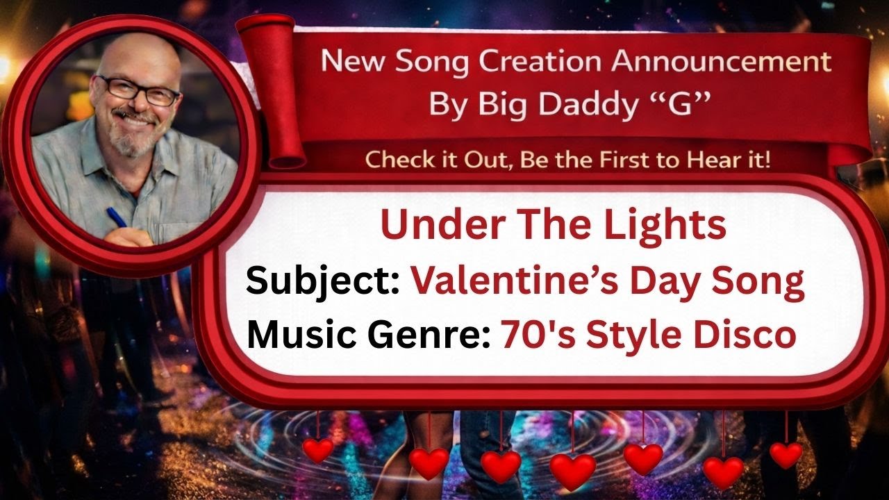 Love Songs; Under the Lights (Valentine's Day Song, Disco Music)