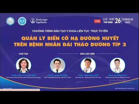 Video QUẢN LÝ HẠ ĐƯỜNG HUYẾT TRÊN BỆNH NHÂN ĐÁI THÁO ĐƯỜNG... - YouTube