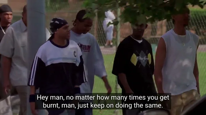 "Nigga do not burn" Best Quote from Season 3 Episode 1 of "The Wire"
