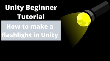 UNITY BEGINNER TUTORIAL || HOW TO MAKE A FLASHLIGHT IN UNITY