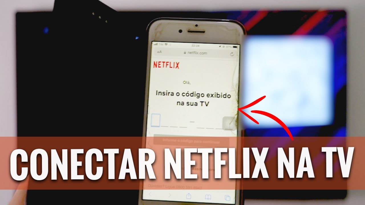 Como CONECTAR sua CONTA da NETFLIX na SMART TV - Atualizado 2023! 