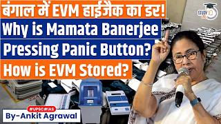 Why Mamata Banerjee is pressing the EVM panic button? Ankit Agrawal Study IQ