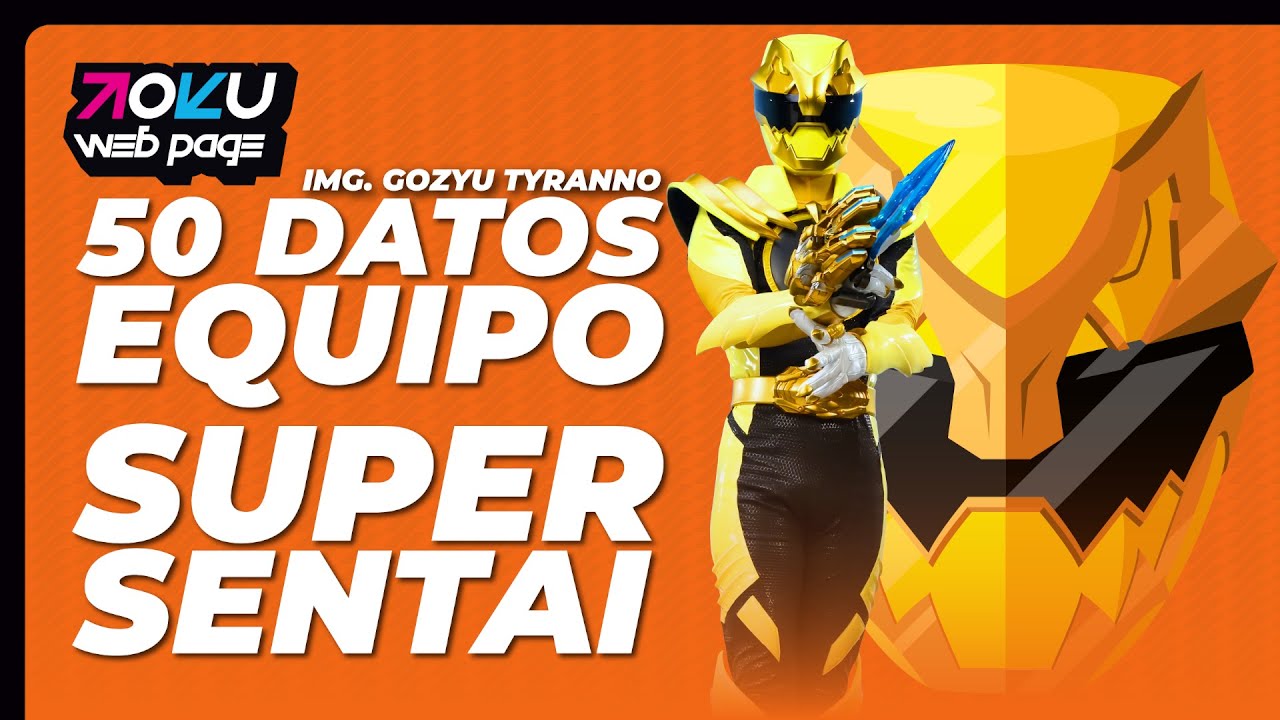 50 datos curiosos de cada equipo Super Sentai | 50° aniversario Super Sentai