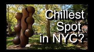 The Pratt Sculpture Garden is Brooklyn's Chillest Walk
