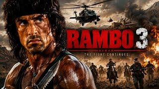 Rambo III (1988) Action/War 🔥 Sylvester Stallone ,Richard Crenna Movie Story Recap & Facts Breakdown