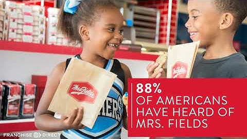 Come Franchise with Us! Mrs. Fields Cookies