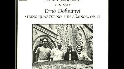 ernst [ernö] von dohnanyi - string quartet no 3 (1930, perf. 1982)