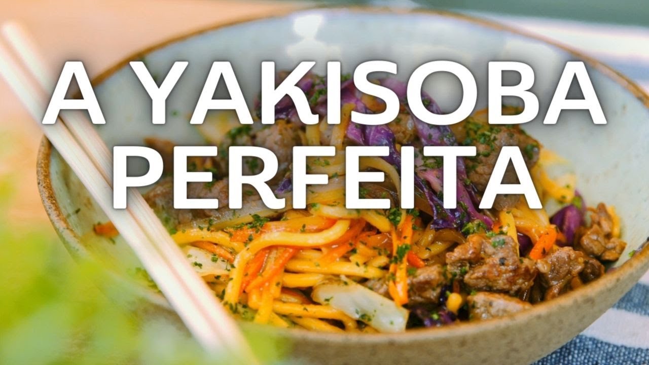 Yakisoba de Carne com Legumes | Receita Simples, Cremosa e Cheia de Sabor! 🍜🥢