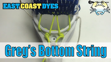 Tutorial: Gregs Bottom String