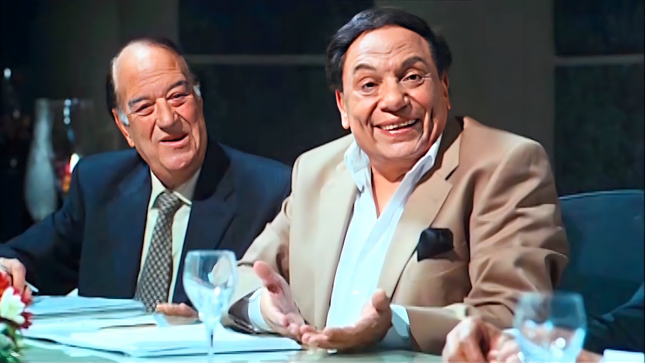 ربع ساعة من الضحك مع عملاق الكوميديا عادل امام لما نصب على البنك بطريقة صايعة😂النسوان بتنفخ عندنا🤣🤣