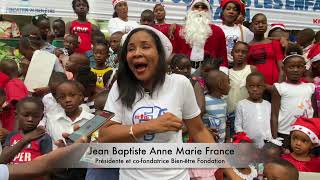 La Fondation du Bien-être célèbre la Noël avec des enfants de la ville du Cap-Haïtien