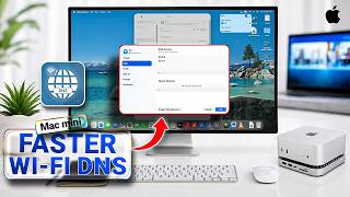 How to Set DNS on Mac Mini (M1, M2, M4) | Fix Slow Wi-Fi &amp; Boost Internet Speed