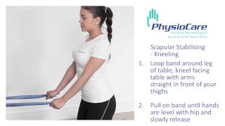 PhysioCare - Scapular Stabilising - Kneeling