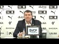RUEDA DE PRENSA DE RON GOURLAY ANTE LOS MEDIOS DE COMUNICACIÓN | VALENCIA CF