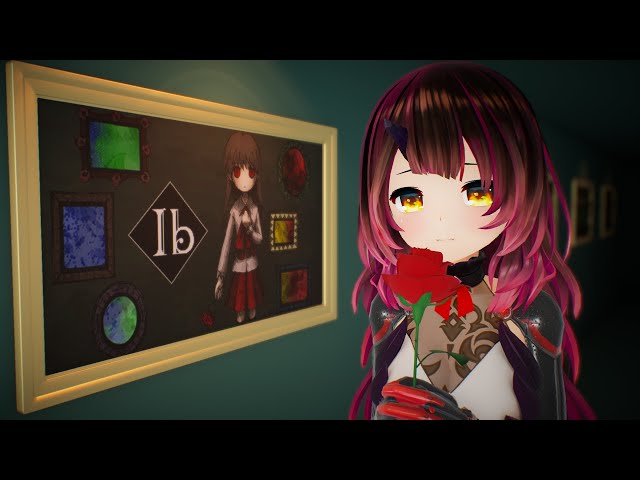 【Ib/リメイク】美術館にやってきたけどなにかおかしい？完全初見＃2【ホロライブ/ #ロボ子生放送】のサムネイル