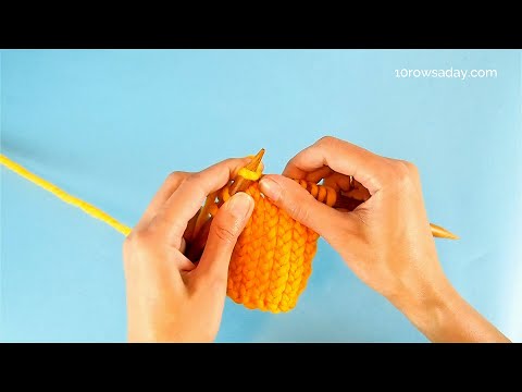 Twisted Knit and Purl Stitches in Eastern Knitting