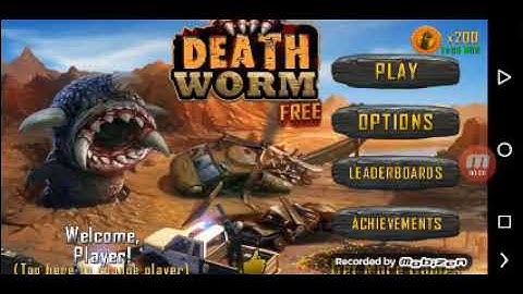 Death worm free score to1100 short vidio by Egyptian player faster