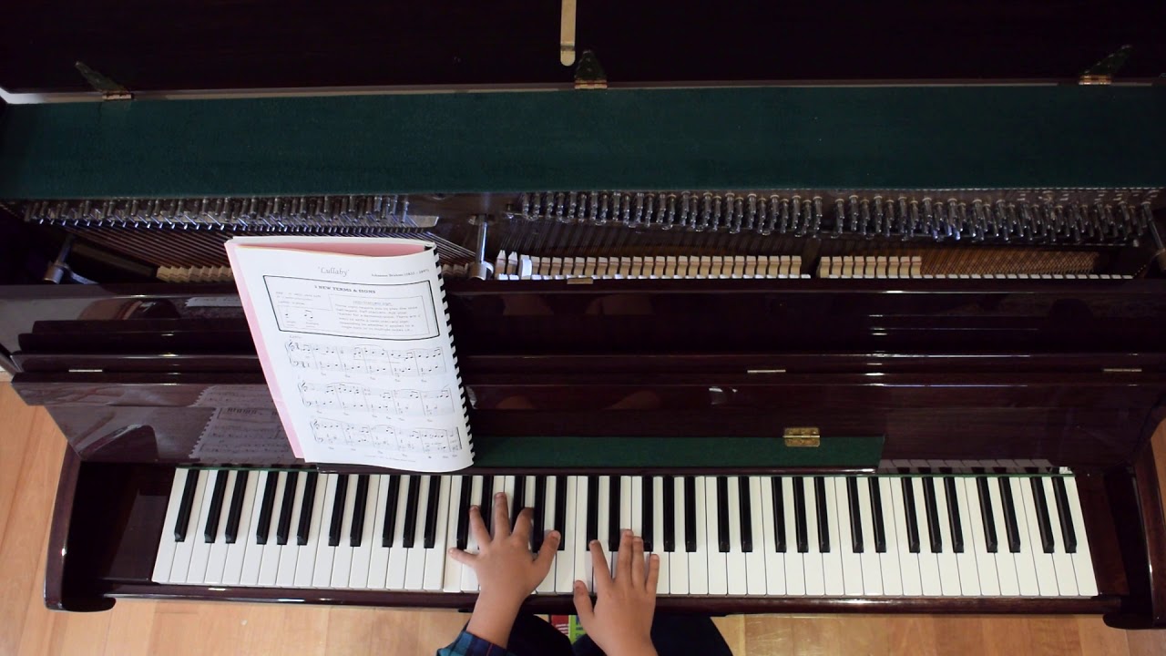 Lullaby, Johannes Brahms (1833-1897) by The piano kid Melbourne 